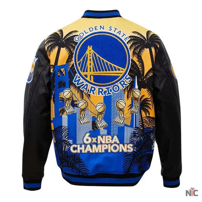 Golden State Warriors Final Champions Varsity Jacket