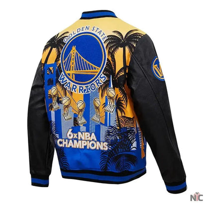 Golden State Warriors Final Champions Varsity Jacket