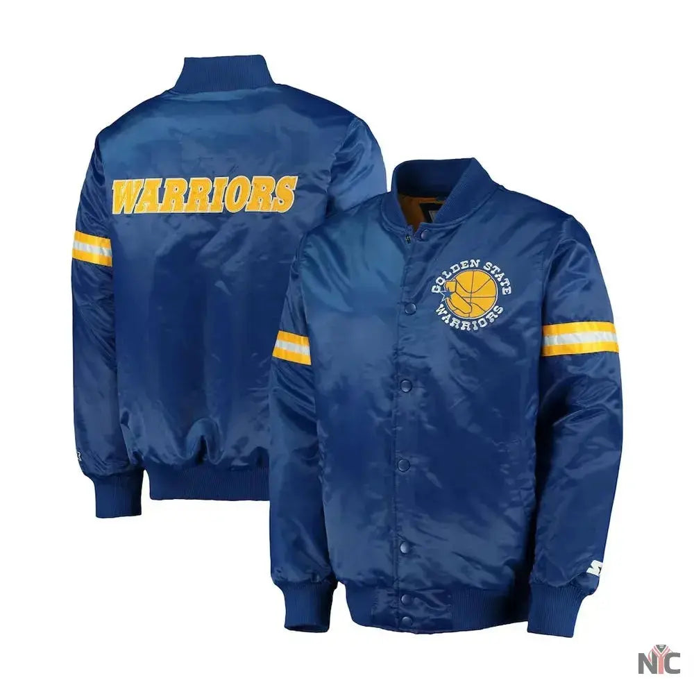 Golden State Warriors Starter Royal Jacket