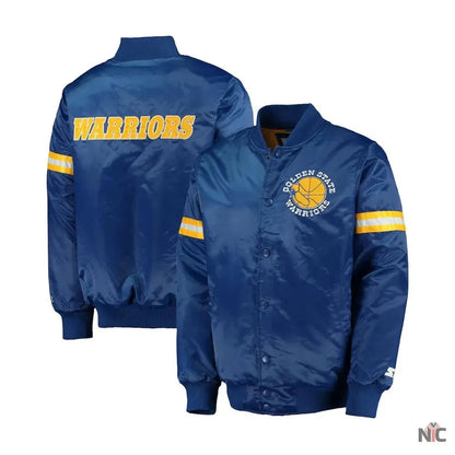 Golden State Warriors Starter Royal Jacket