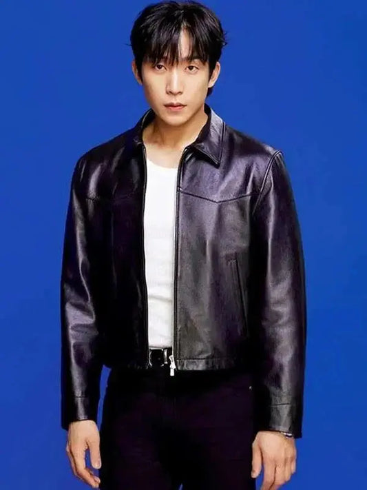 Good Boy S01 Lee Sang-yi Leather Jacket