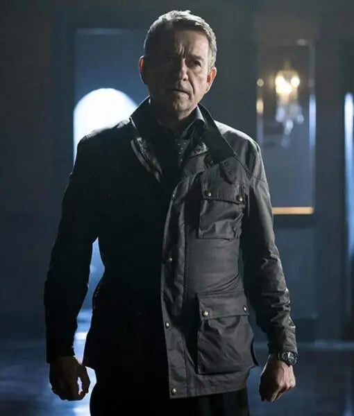 Gotham Alfred Pennyworth Leather Jacket