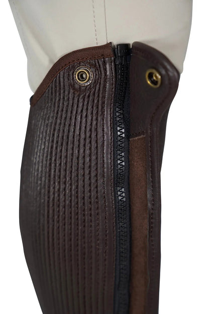 Grand Prix Elite Leather Half Chaps