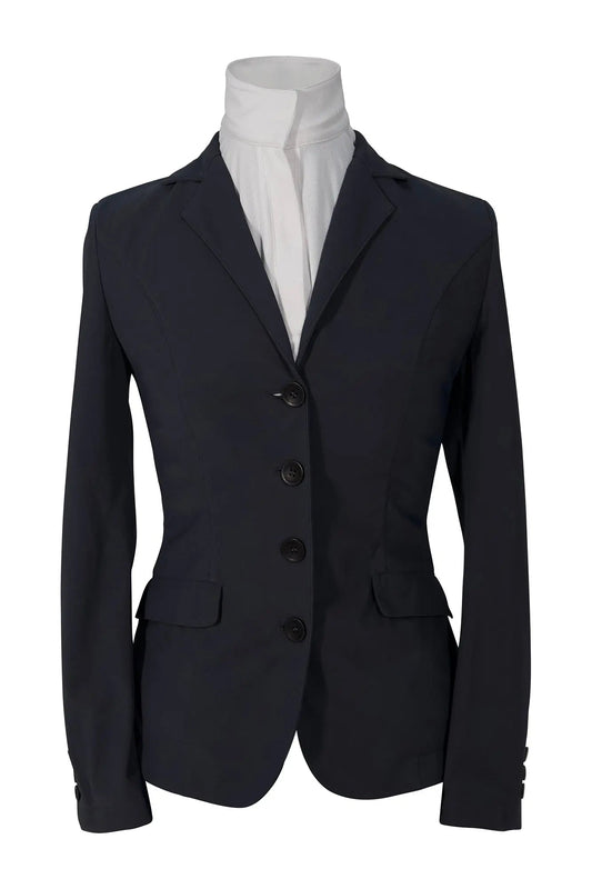 Grand Prix Saltare Dolce 4 Button Riding Show Jacket, Anthracite