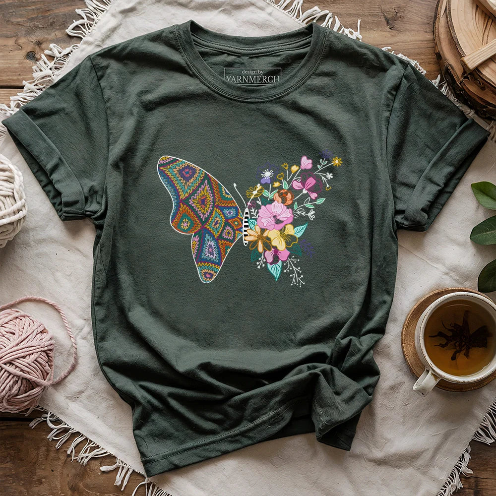 Granny Butterfly T-shirt