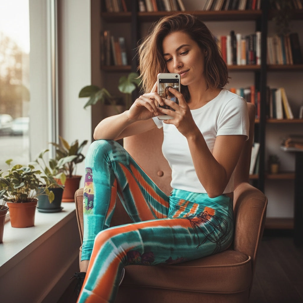 Gratitude with Maria Yoga Leggings