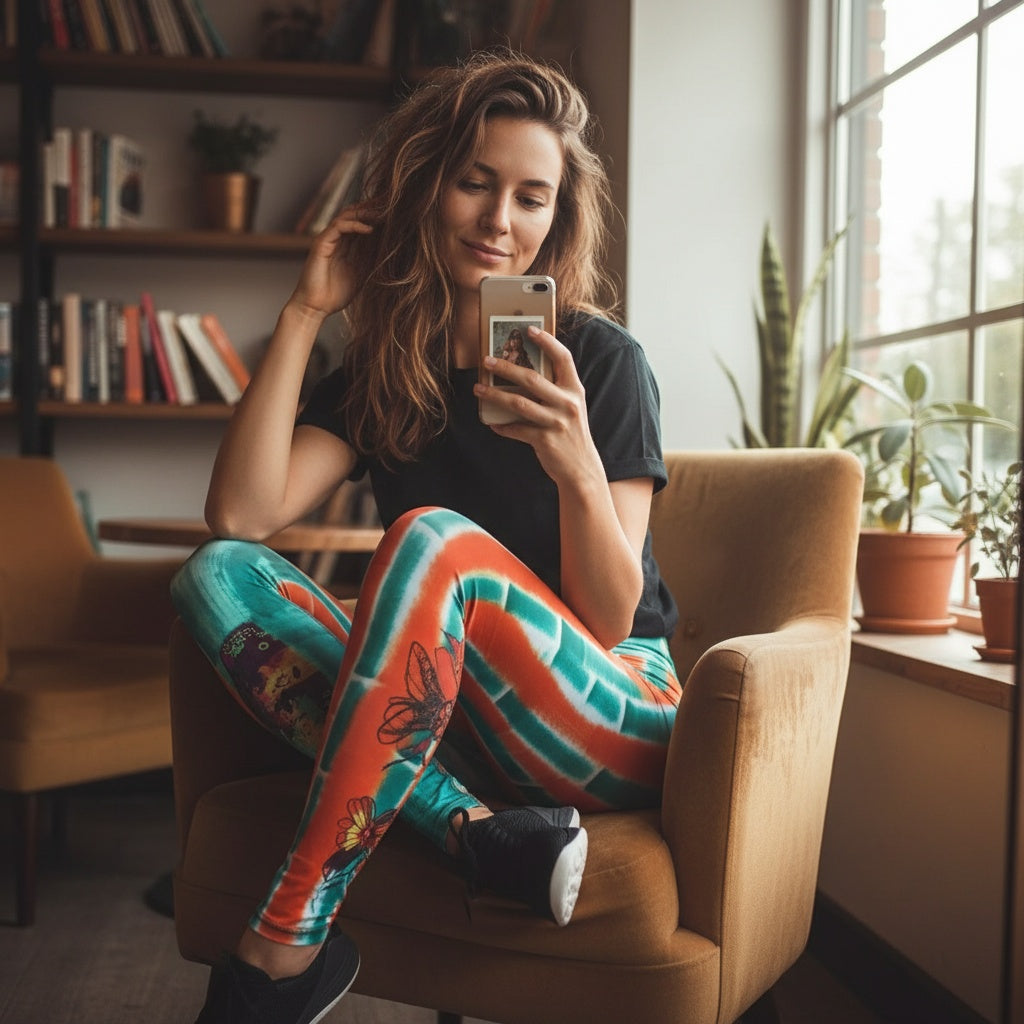 Gratitude with Maria Yoga Leggings