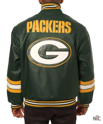 Green Bay Packers Leather Jacket
