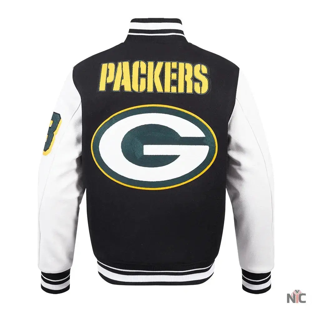 Green Bay Packers Mashup Varsity Jacket