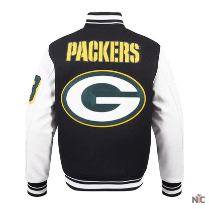 Green Bay Packers Mashup Varsity Jacket