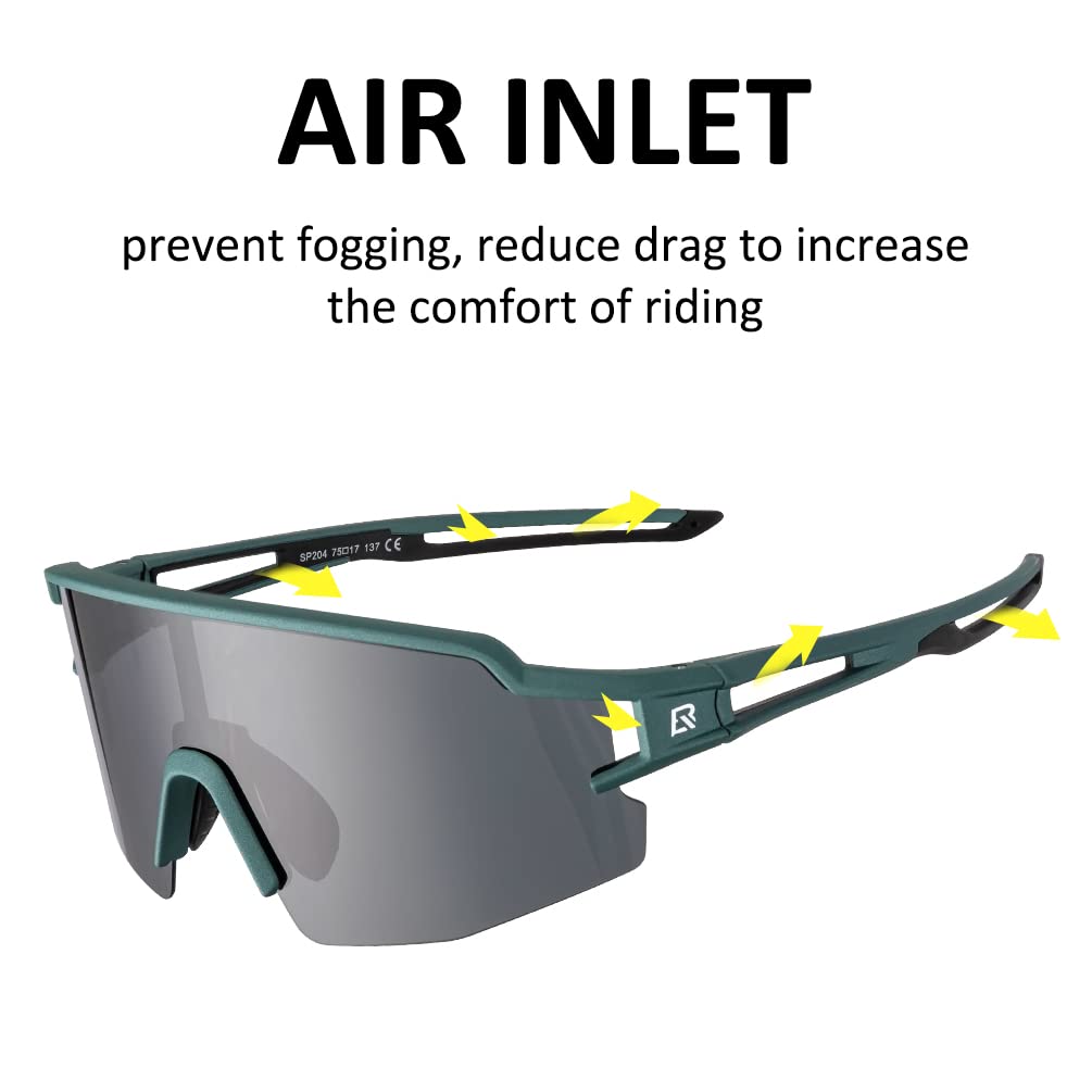 ROCKBROS-Ultralight Polarised Sports Sunglasses 22g