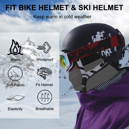 ROCKBROS Balaclava Ski Mask, Windproof Thermal Winter Neck Warmer Hood for Men  Women