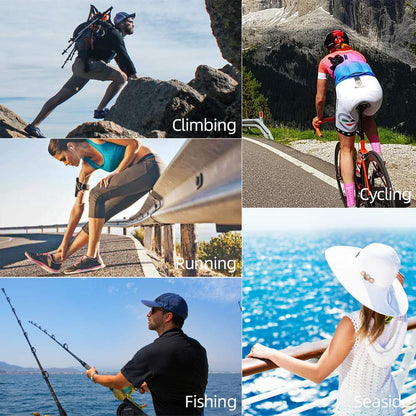 ROCKBROS Cooling Neck Gaiter Face Mask Fishing Scarf Face Cover for Men Women