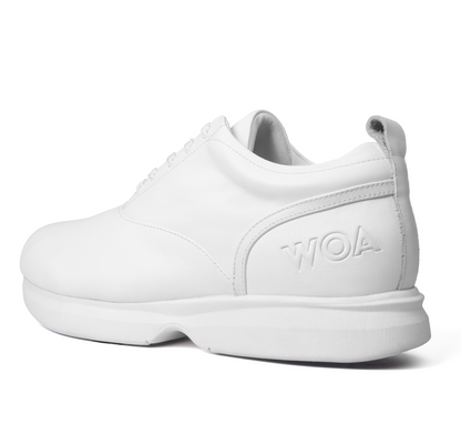 All White All-Day WOA Dress Sneaker