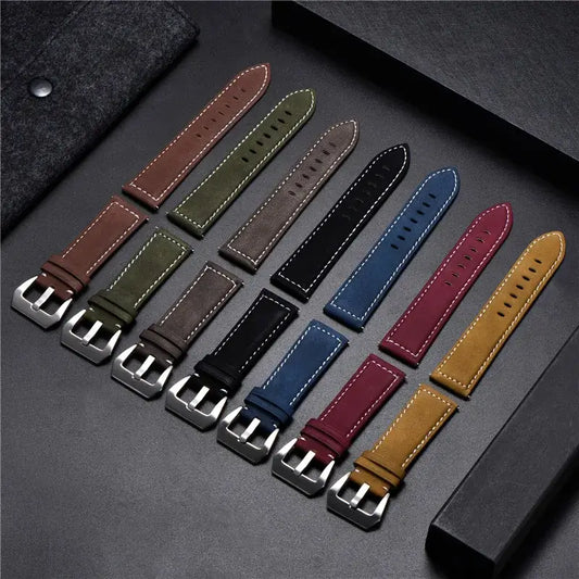 Samsung Galaxy Watch Leather Band - Classic Genuine Design