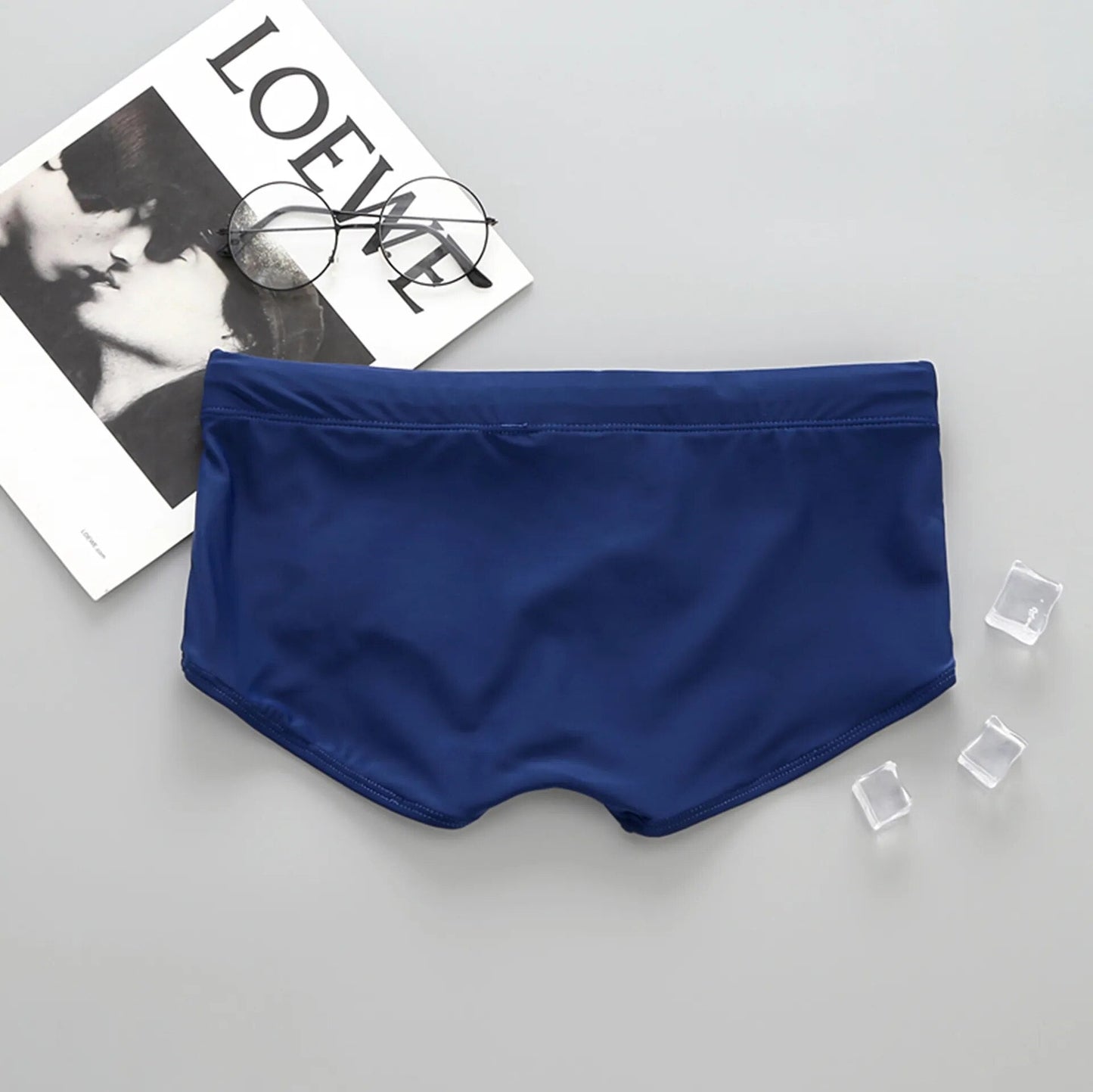 Addicted Solid Swim Trunks