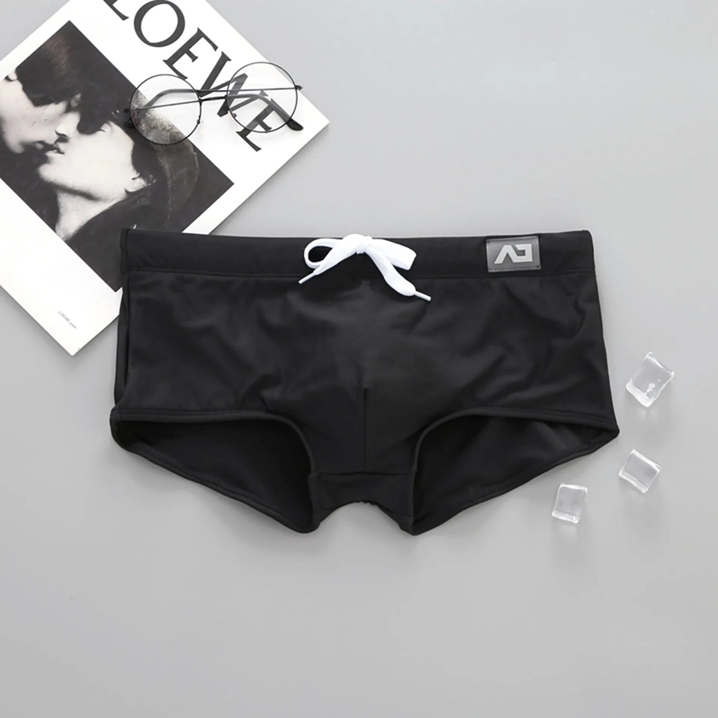 Addicted Solid Swim Trunks