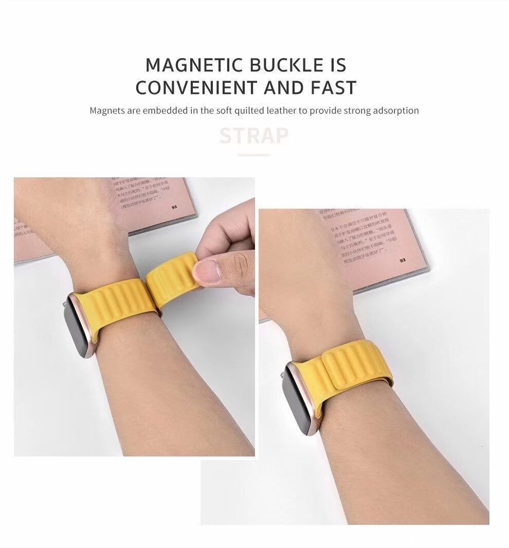 Leather Apple Watch Band Series 11/10/9/8/7/6/5/4/ SE / Ultra 1/2/3