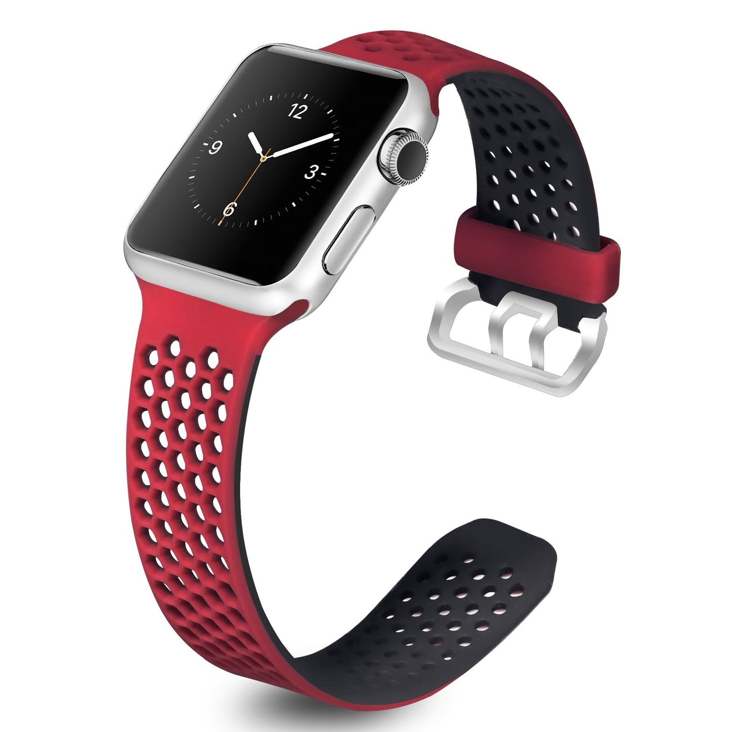 Silicone Apple Watch Band Series 11/10/9/8/7/6/5/4/ SE / Ultra 1/2/3