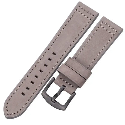 Suunto Race, Vertical & 9 Peak Leather Band with Square Holes