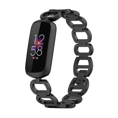 Stainless Steel Fitbit Luxe Band - Sleek Premium Design