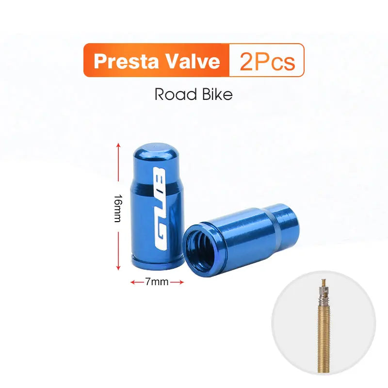 Aluminum Valve Stem Caps (Bike/Motorcycle/Car)