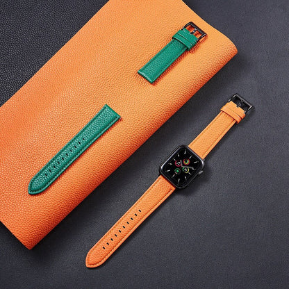 Genuine Leather Loop Apple Watch Band Series 11/10/9/8/7/6/5/4/ SE / Ultra 1/2/3