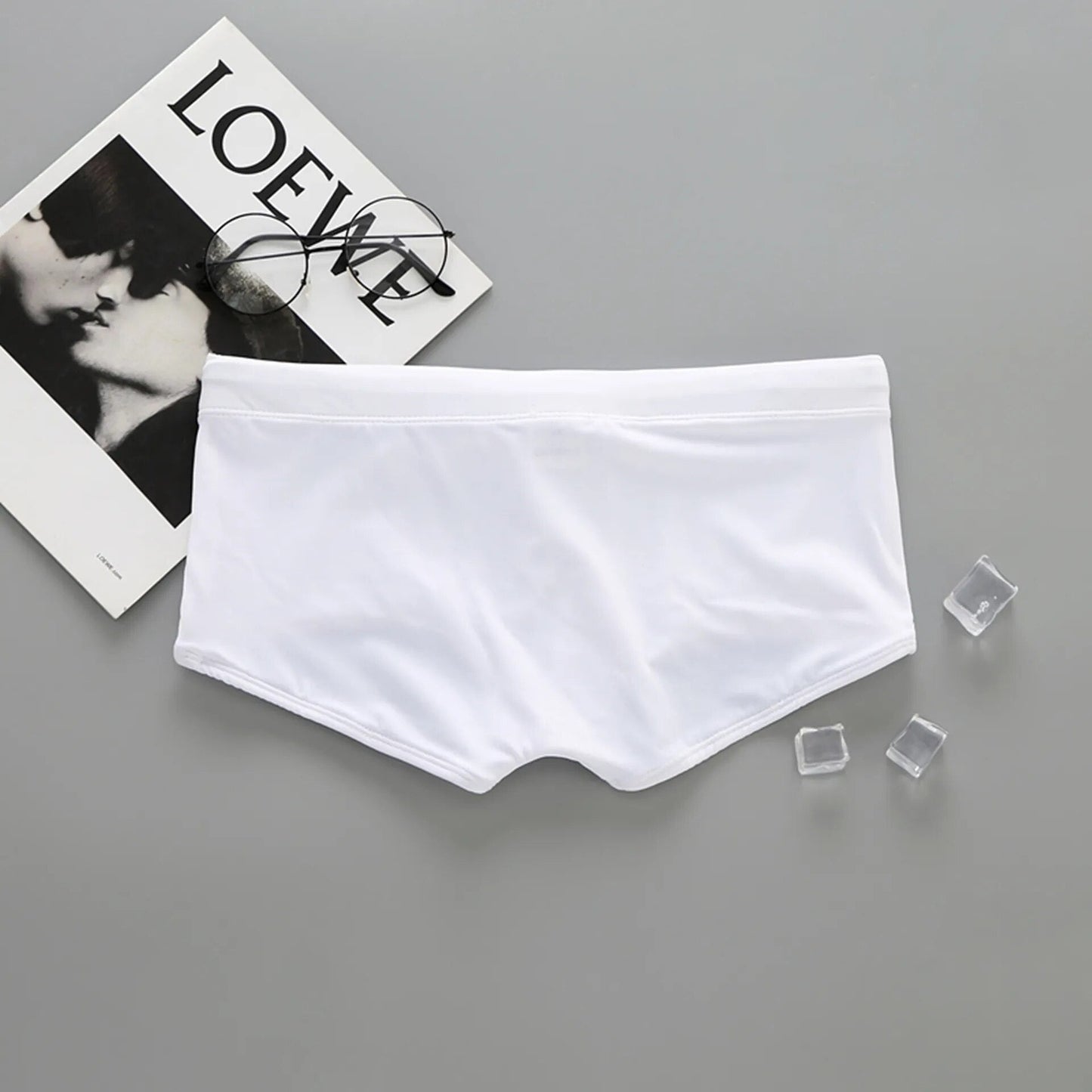 Addicted Solid Swim Trunks