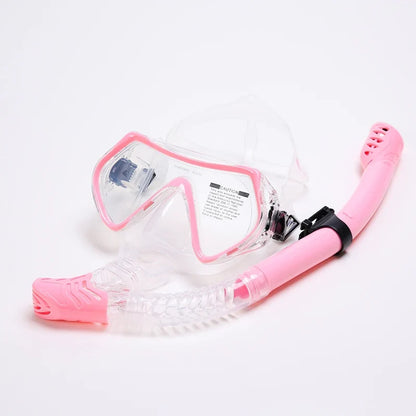 Professional Scuba Diving Mask Snorkeling Suit Adult Silicone Skirt Anti-Fog Goggles Swimming Equipment