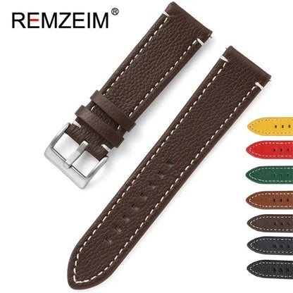 Ticwatch Leather Band - Premium Classic Design for Style