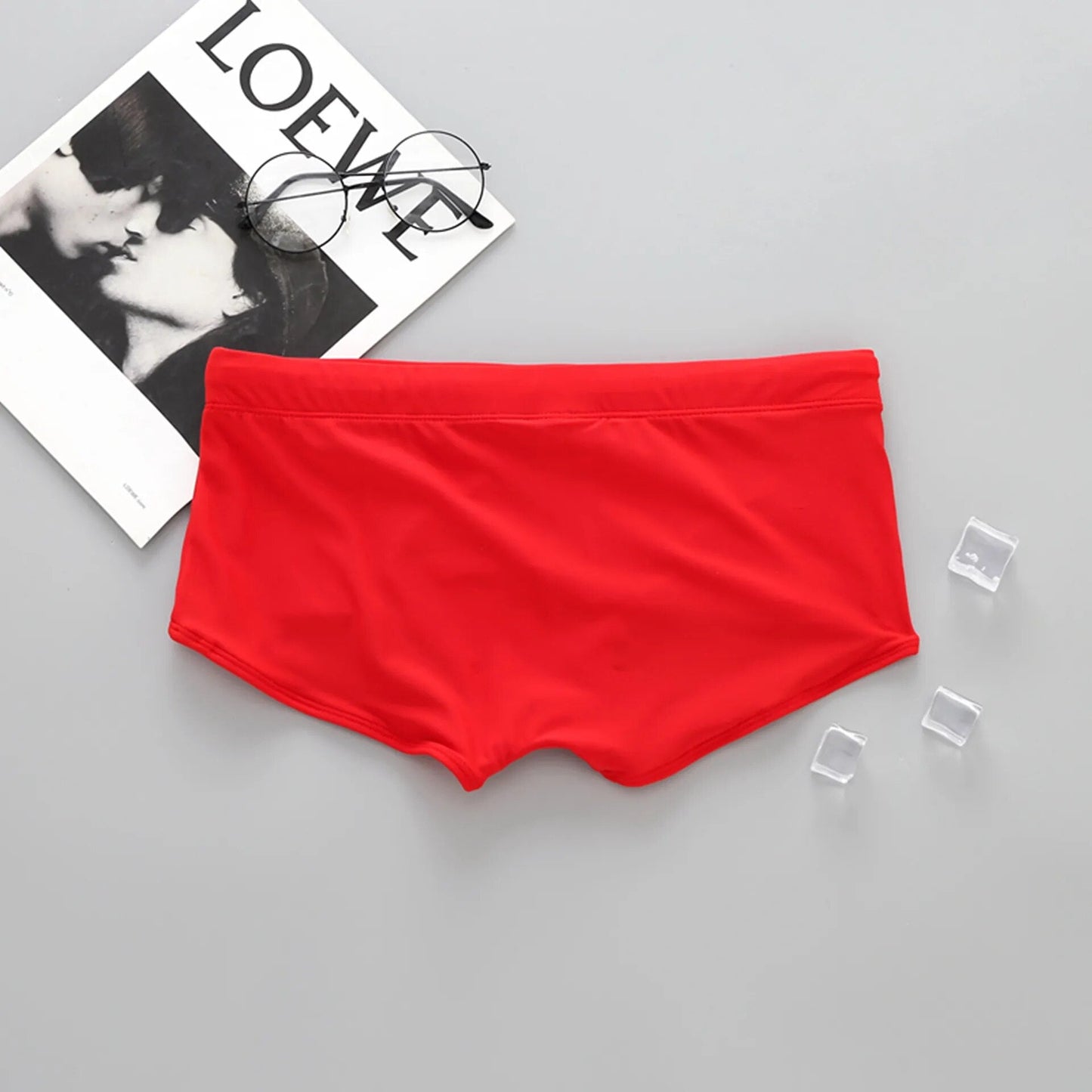 Addicted Solid Swim Trunks