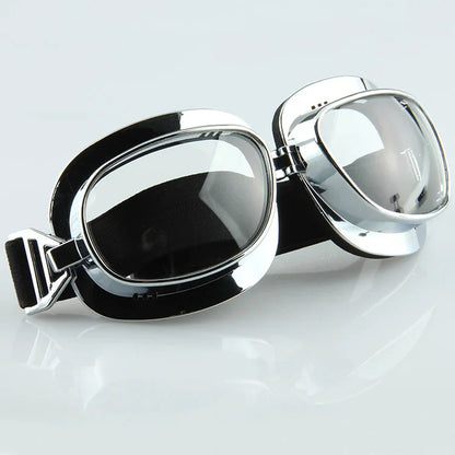 Motorcycle Goggles Vintage Windproof UV Protection for Harley