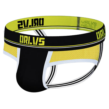 ORLVS Men's Underwear Men Sexy Briefs Jockstrap