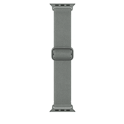 Watch Bands - Soft Nylon Elastic Braided Strap -Apple Compatible