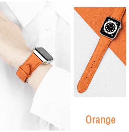 Genuine Leather Loop Apple Watch Band Series 11/10/9/8/7/6/5/4/ SE / Ultra 1/2/3