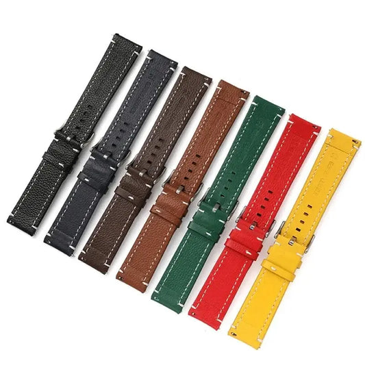Samsung Galaxy Watch Leather Strap - Premium Classic Design