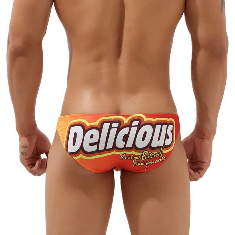 SEOBEAN Men Briefs Sexy Men Underwear Multiple Colors Low-rise Underpants Bikini Shorts Briefs for Man