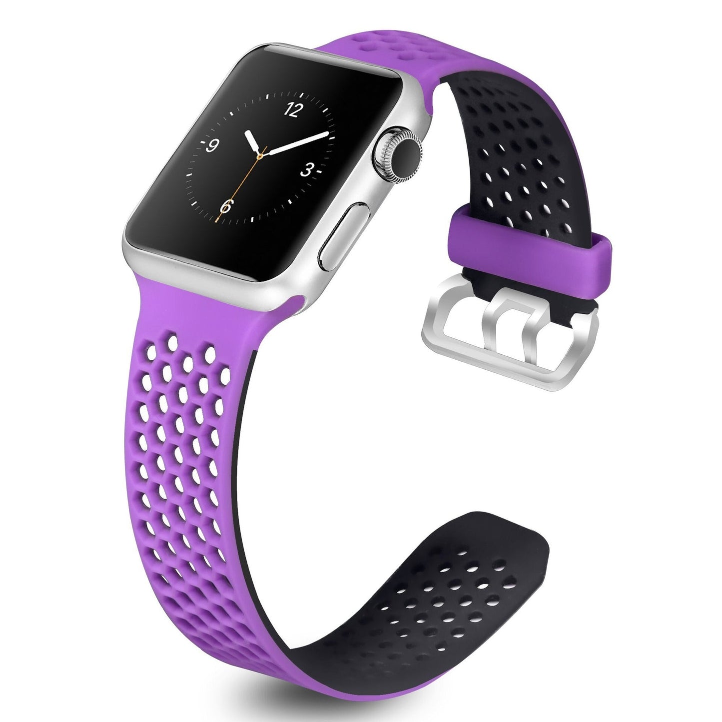 Silicone Apple Watch Band Series 11/10/9/8/7/6/5/4/ SE / Ultra 1/2/3
