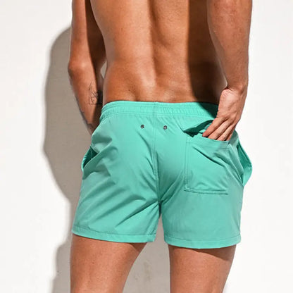 Solid Swim Shorts