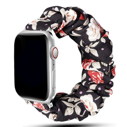 Apple Watch Scrunchie Strap - Soft Elastic Nylon Loop Band