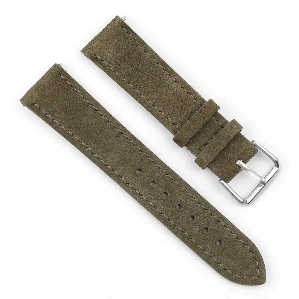 TicWatch Pro 5, Pro 3 & E3 Suede Leather Band with Stitching