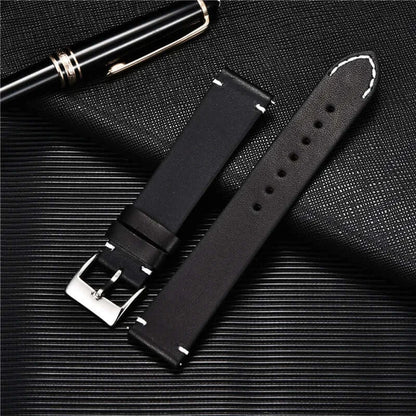 Samsung Galaxy Watch Leather Band - Premium Classic Design