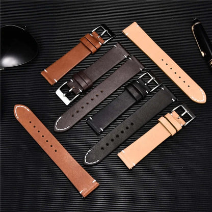 Samsung Galaxy Watch Leather Band - Premium Classic Design