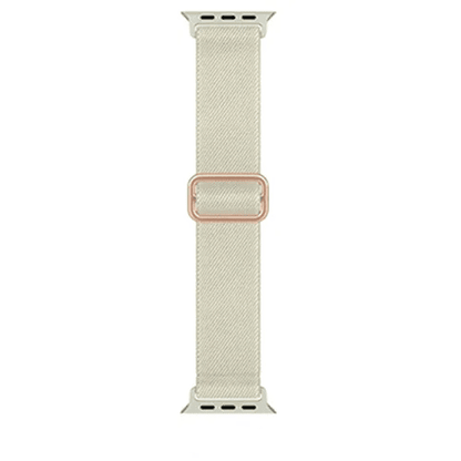 Watch Bands - Soft Nylon Elastic Braided Strap -Apple Compatible