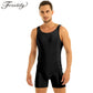 Freebily Men's Leotard Style Swimsuit