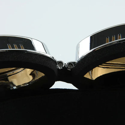 Motorcycle Goggles Vintage Windproof UV Protection for Harley
