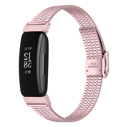Fitbit Inspire 2, 1  Steel Band - Durable Metal Strap