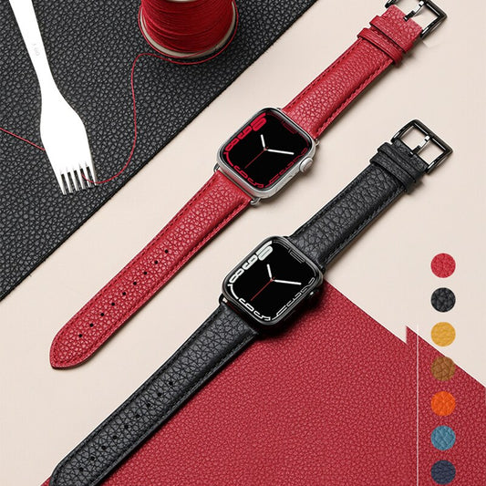 Genuine Leather Loop Apple Watch Band Series 11/10/9/8/7/6/5/4/ SE / Ultra 1/2/3