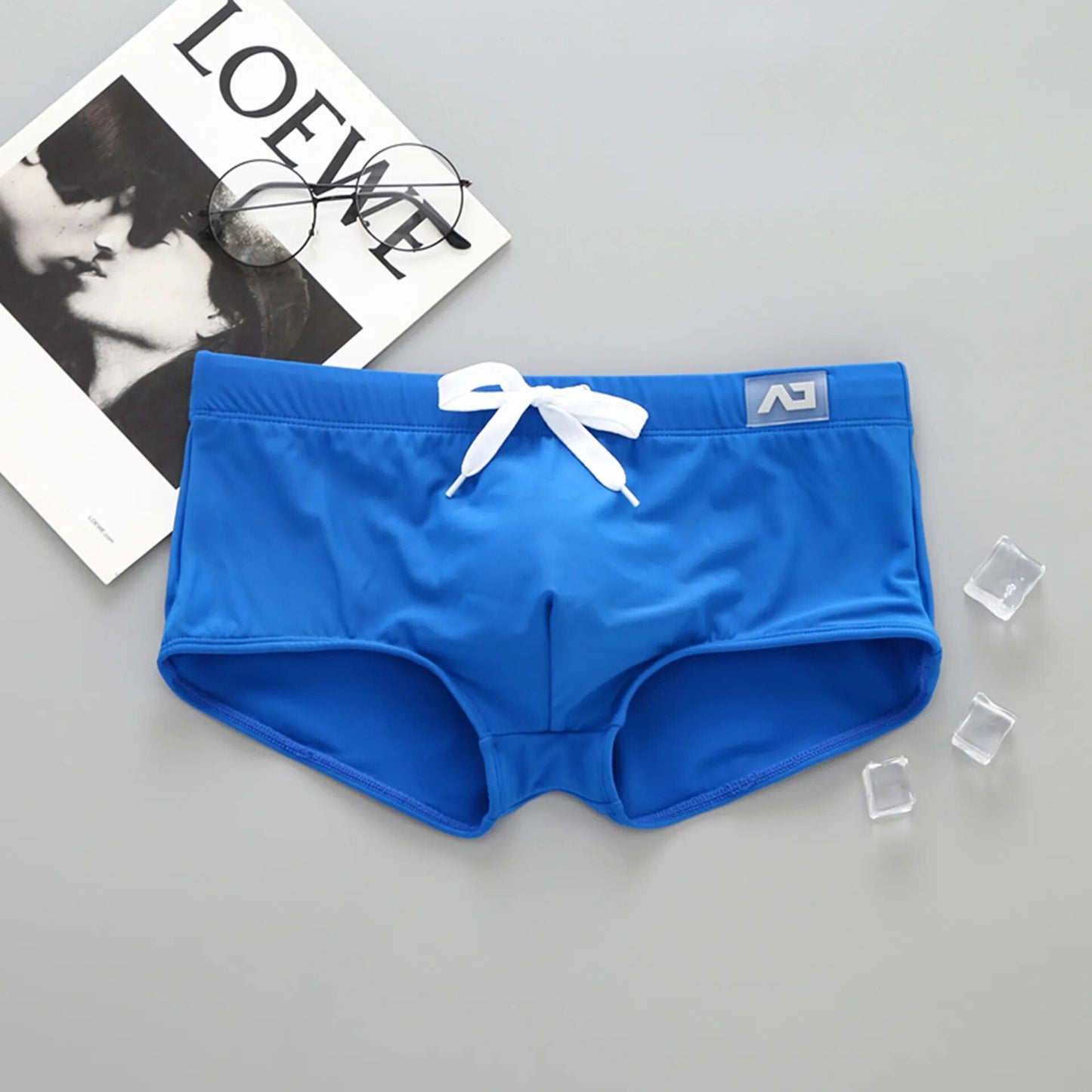 Addicted Solid Swim Trunks