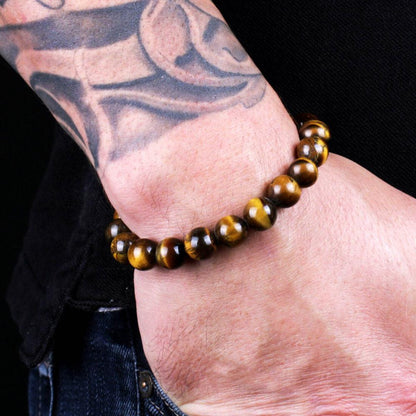 Beaded Bracelet 8mm Natural Stone Beads